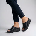 Freja | Ortopædiske Plateau Sandaler Slip-On Åben Tå Komfort