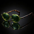 Mikkel | Solbriller Acetat Oval Polariserede TR90 Vintage