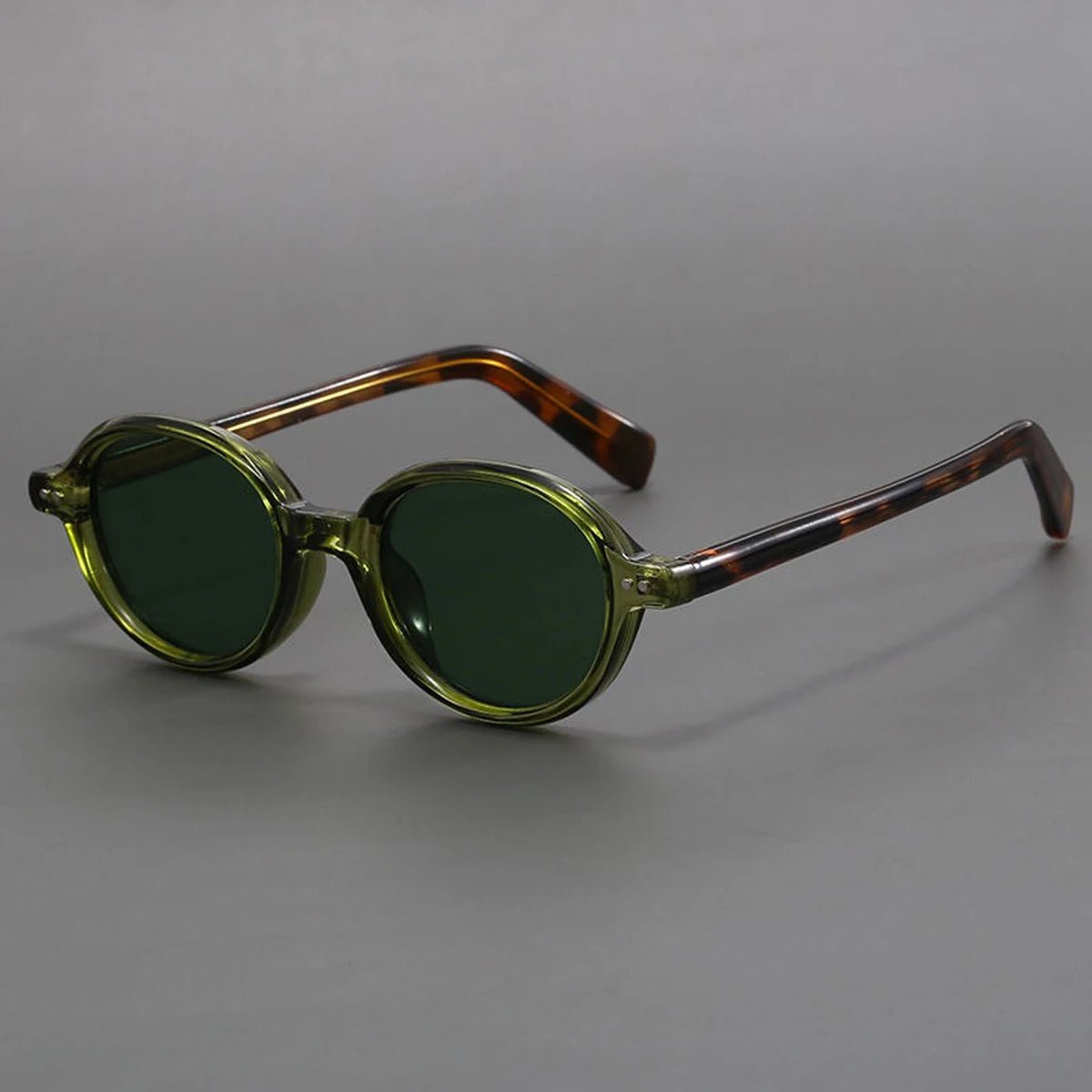 Mikkel | Solbriller Acetat Oval Polariserede TR90 Vintage