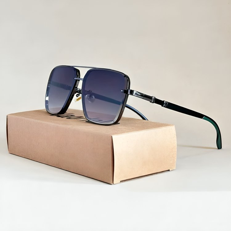 Lucas | Sunglasses Aviator UV400 Beskyttelse Gradient Linser