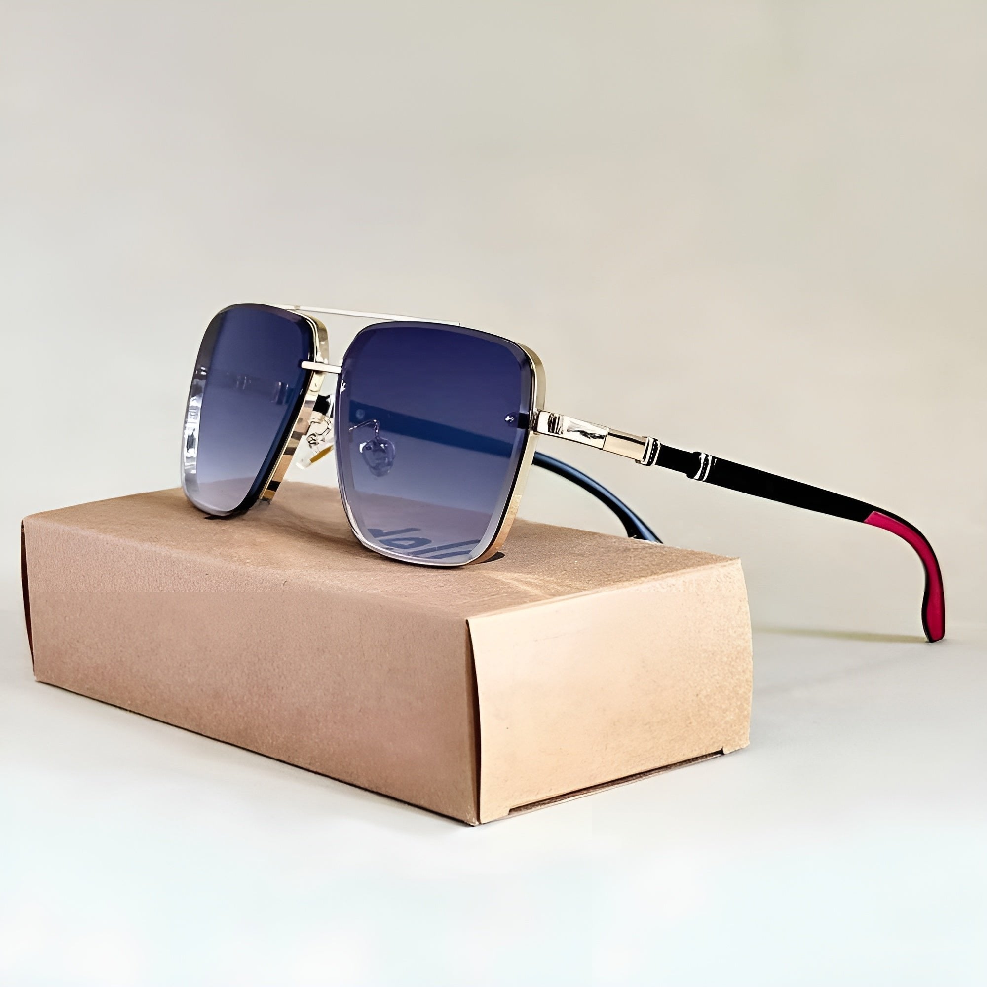 Lucas | Sunglasses Aviator UV400 Beskyttelse Gradient Linser