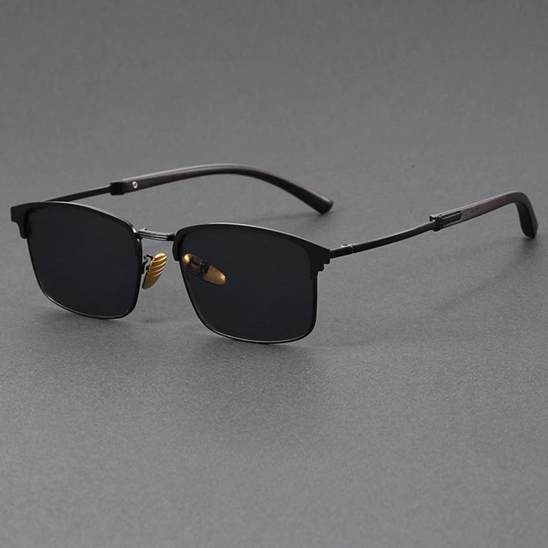 Karla | Sunglasses Clubmaster Halv-ramme UV400 Polariseret