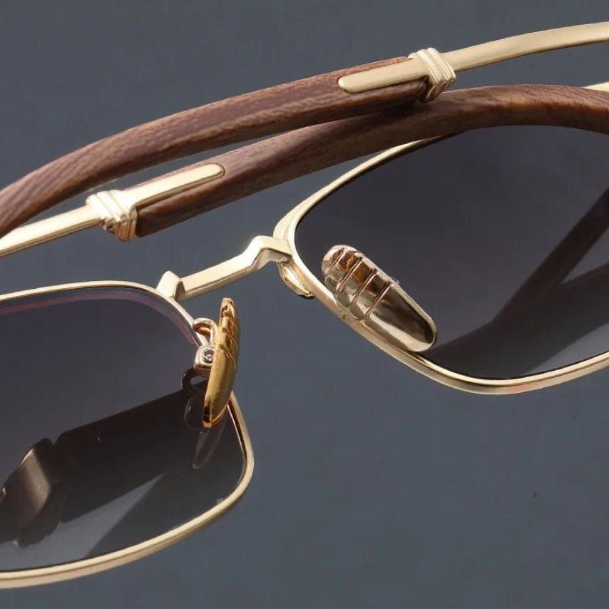 Karla | Sunglasses Clubmaster Halv-ramme UV400 Polariseret