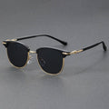 Malthe | Sunglasses Clubmaster Metal Halvramme Vintage Stil