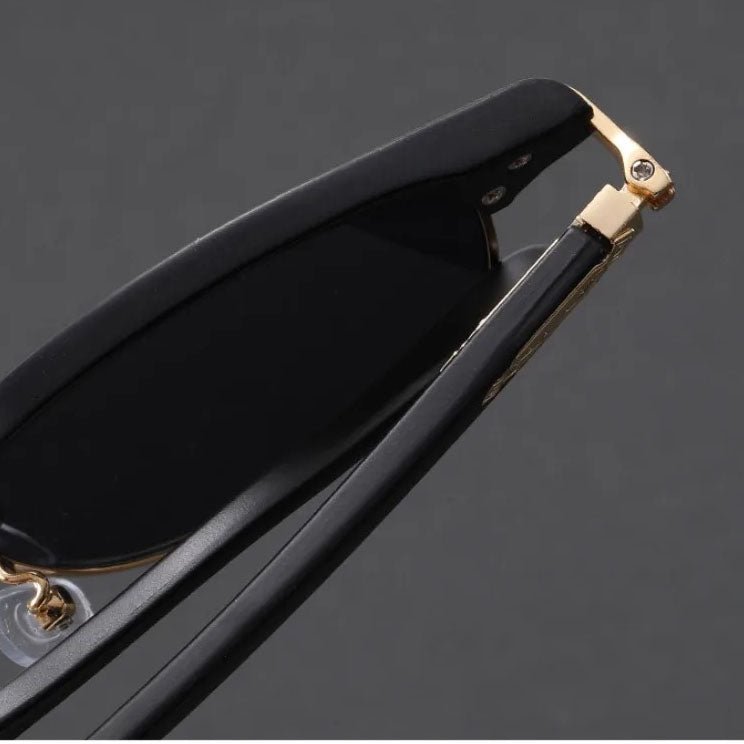 Malthe | Sunglasses Clubmaster Metal Halvramme Vintage Stil