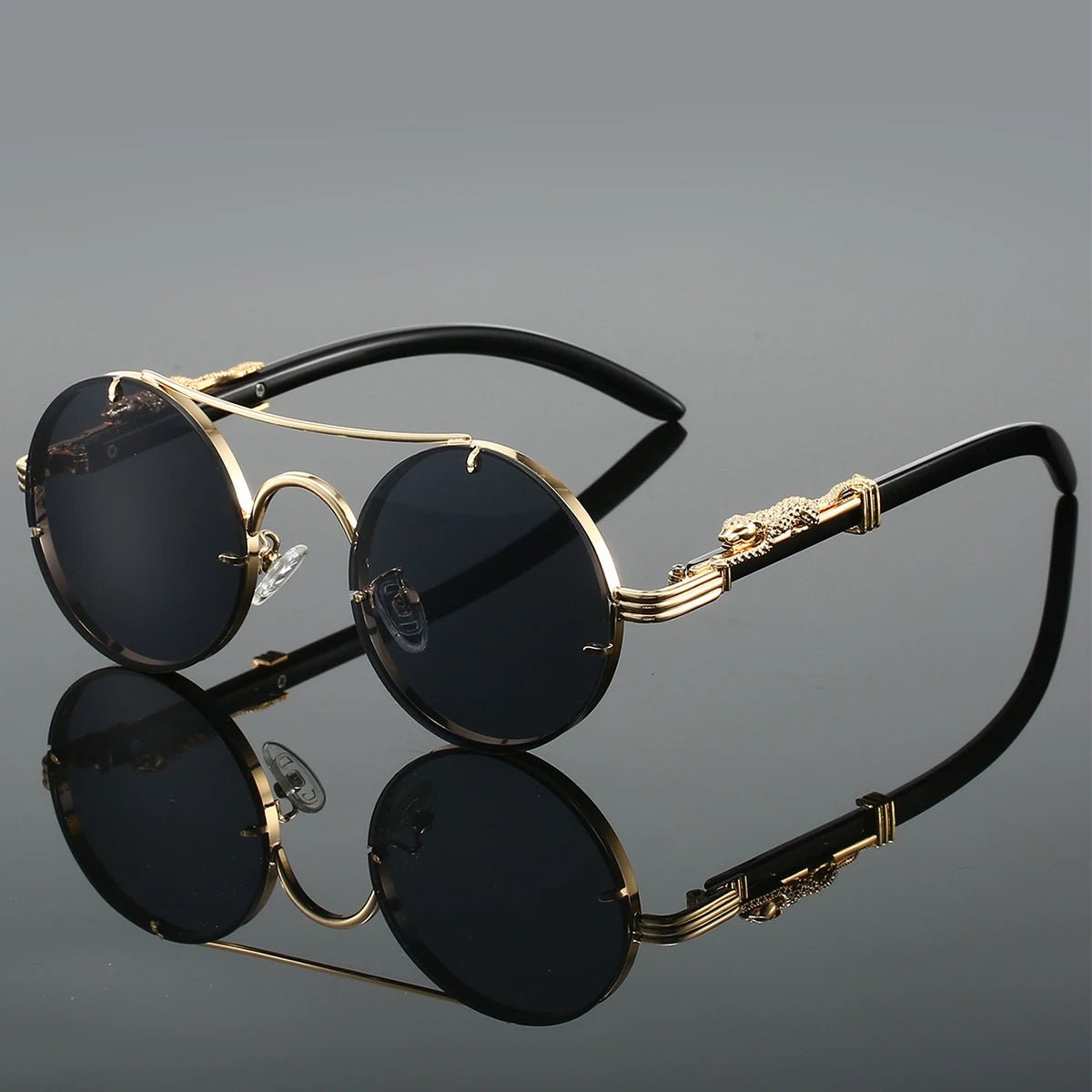 Magnus | Sunglasses Double Bridge Vintage Guld UV400