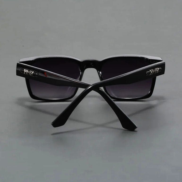 Sebastian | Sunglasses Firkantede Acetat Gradient UV400 Beskyttelse