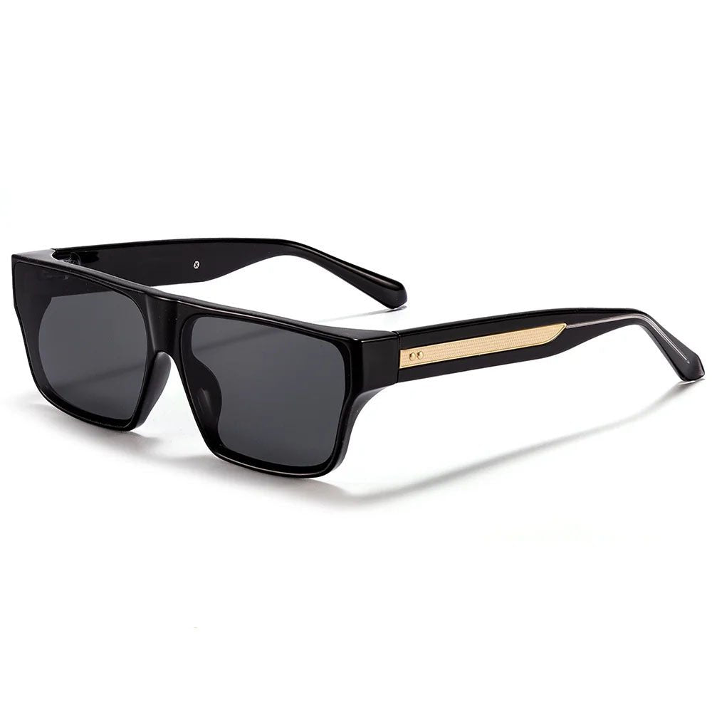Magnus | Sunglasses Firkantede Brune Polariserede UV400 Beskyttelse