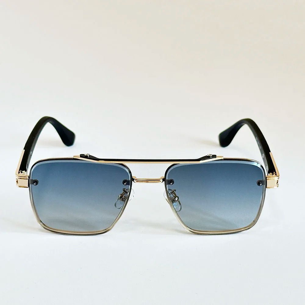 Tobias | Sunglasses Firkantede Gradient Linser Dobbelt Bro Design