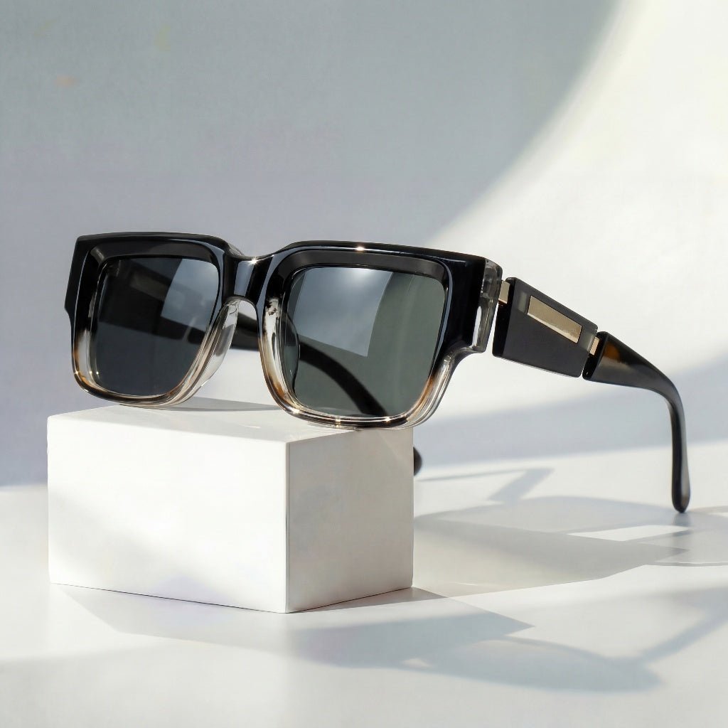 Malthe | Sunglasses Firkantede Rammer UV400 Beskyttelse