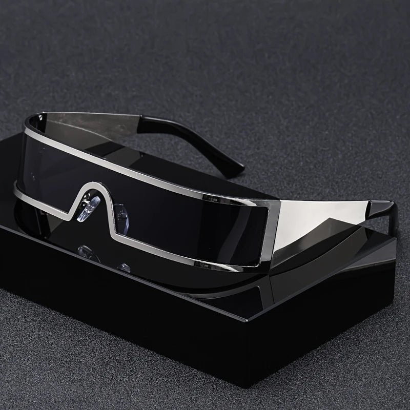 Laura | Sunglasses Futuristisk Wraparound Visor Cyberpunk Style