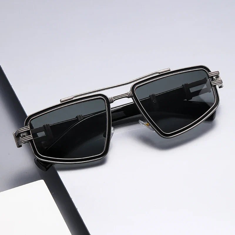 Astrid | Sunglasses Titan Stel Kantede Rammer Dobbelt Bro